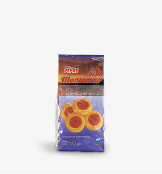 paquete de galletitas pepas